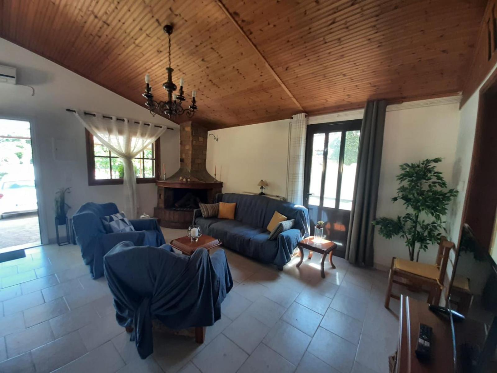 Tota'S Family House, 4 Min Walk To The Beach Levendokhorion ภายนอก รูปภาพ