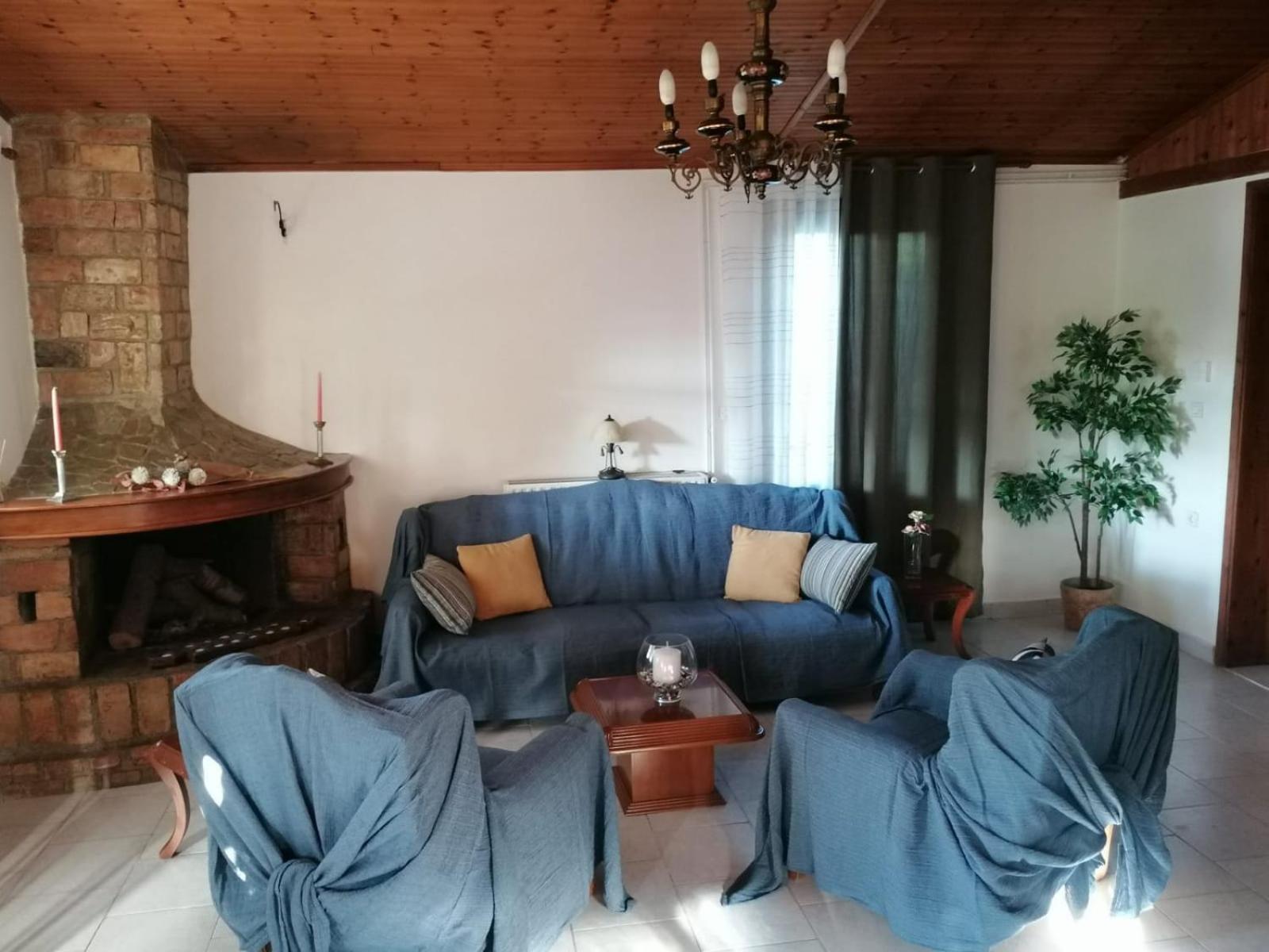 Tota'S Family House, 4 Min Walk To The Beach Levendokhorion ภายนอก รูปภาพ